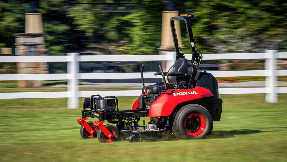 Honda ProZision Autonomous ZTR газонокосилка боковой вид