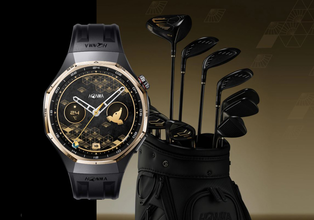 HONMA x Huawei Watch GT 6 Pro на презентації