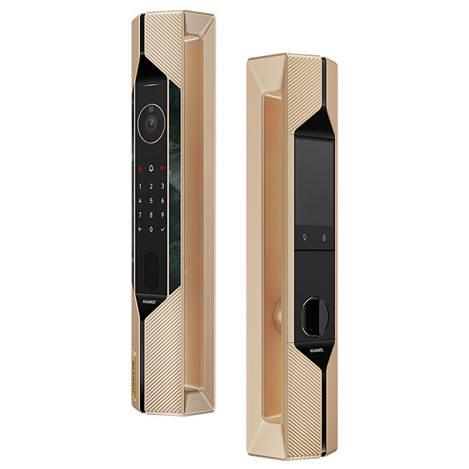 Флагманський замок Huawei Smart Door Lock X1, вид спереду.