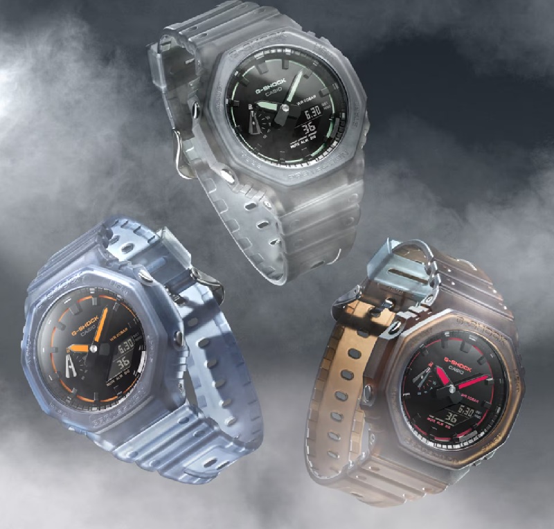 New G-Shock GA-2100K watch series from Casio