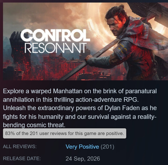 Dylan Faden steps out of his coma and into an open-world Manhattan in Control Resonant.
