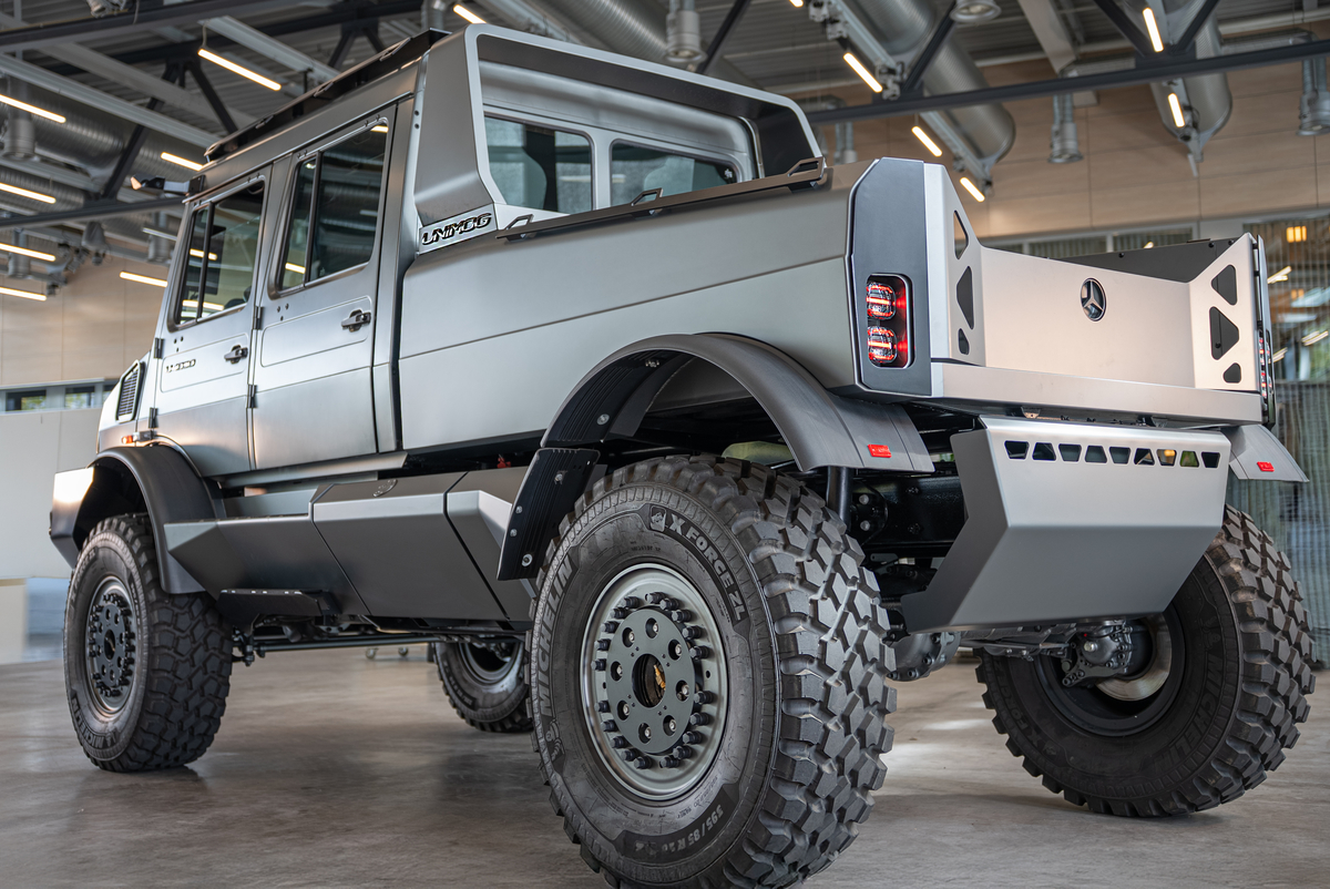 Детали обновленного Unimog