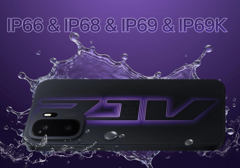 IP69K-rated body with Wi-Fi 7, Bluetooth 6.0, and 5G connectivity.