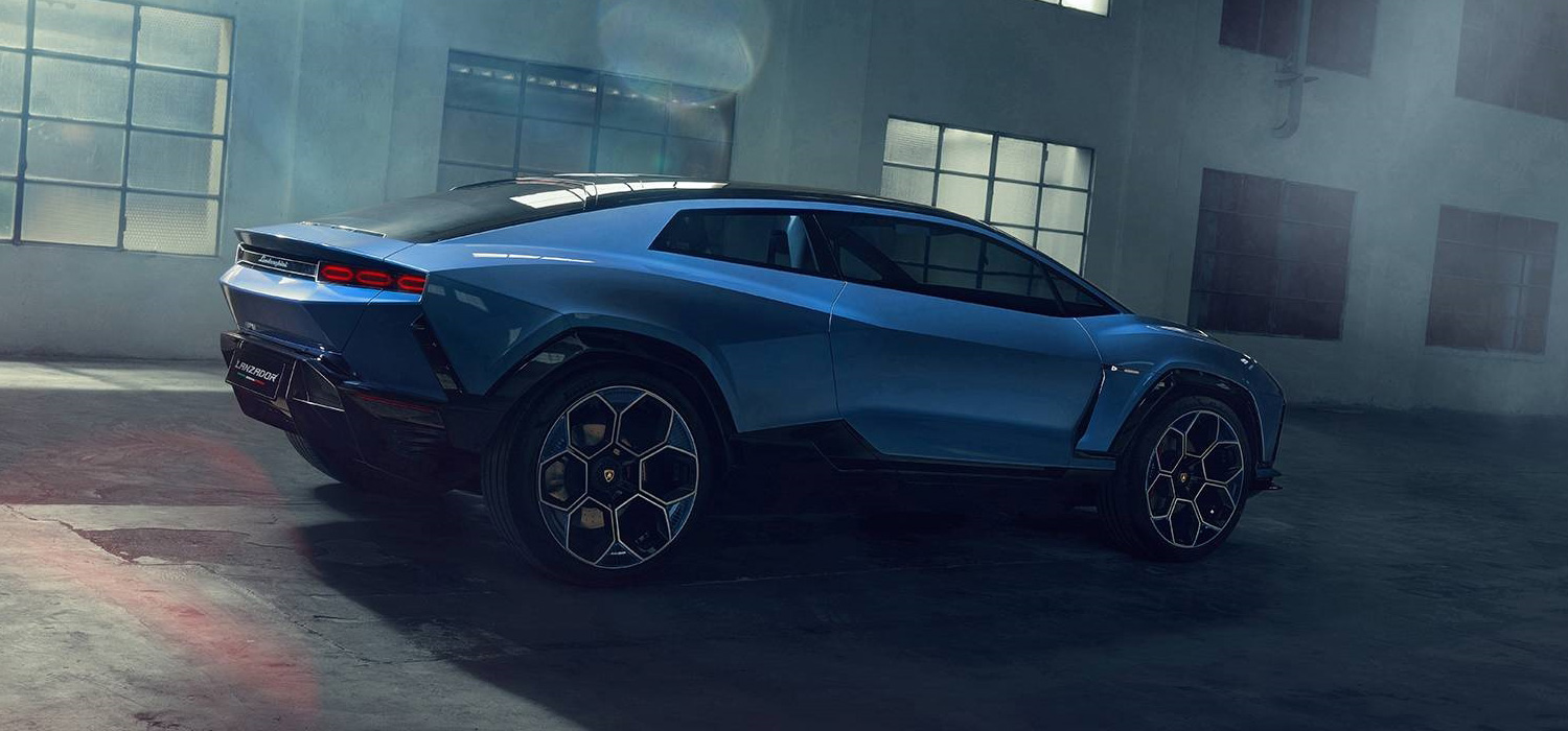 Intérieur de la Lamborghini Lanzador