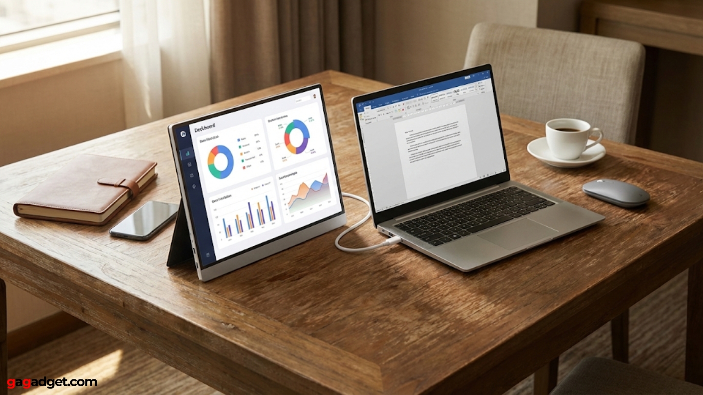 écran portable pour le travail