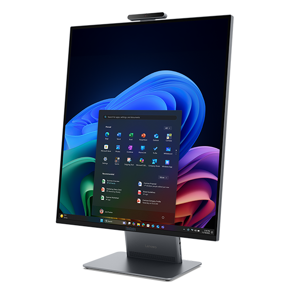 Lenovo ThinkCentre X AIO Aura Edition - задняя часть устройства