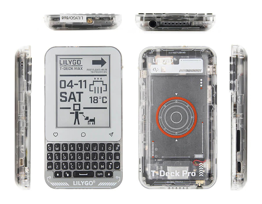 T-Deck Max - вид спереду