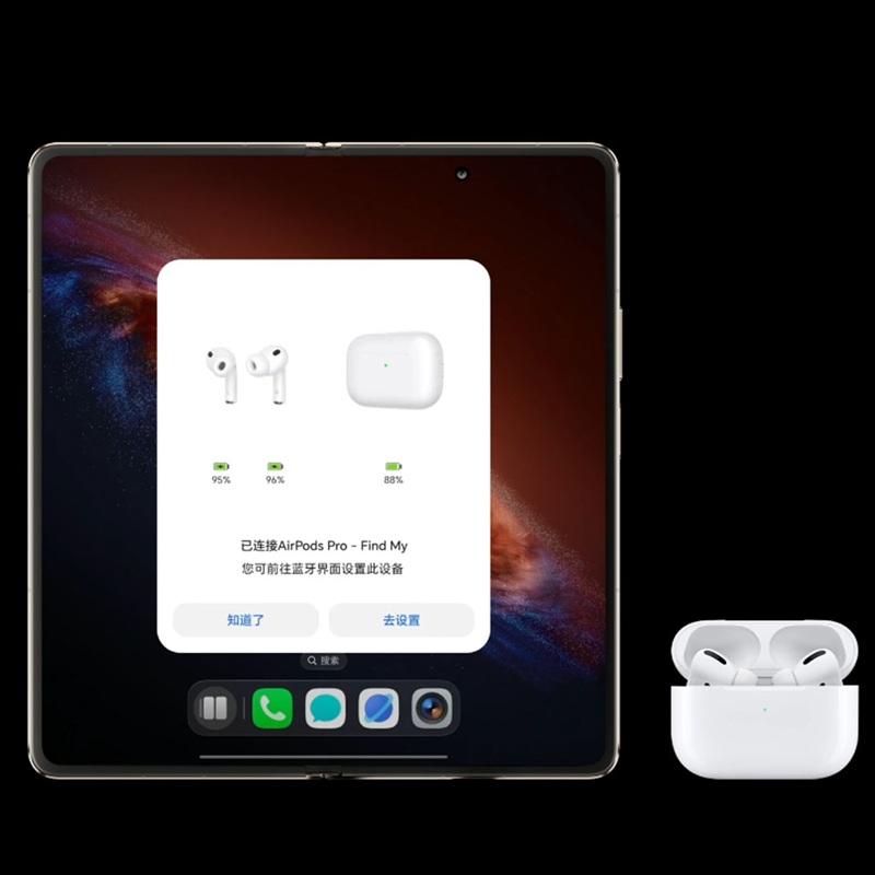Honor Magic V6 з оновленням MagicOS 10 для підтримки AirPods