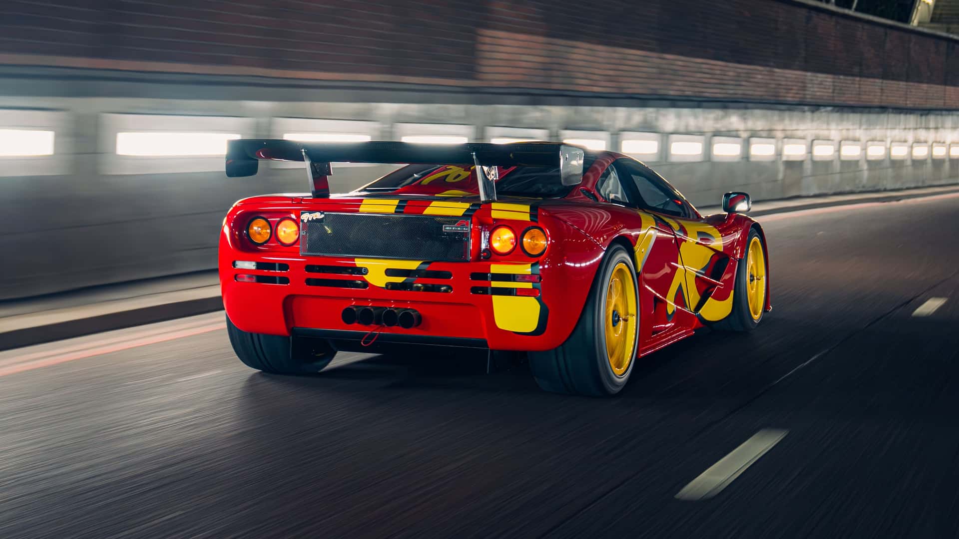 McLaren F1 GTR 1996 зірковий гоночний автомобіль