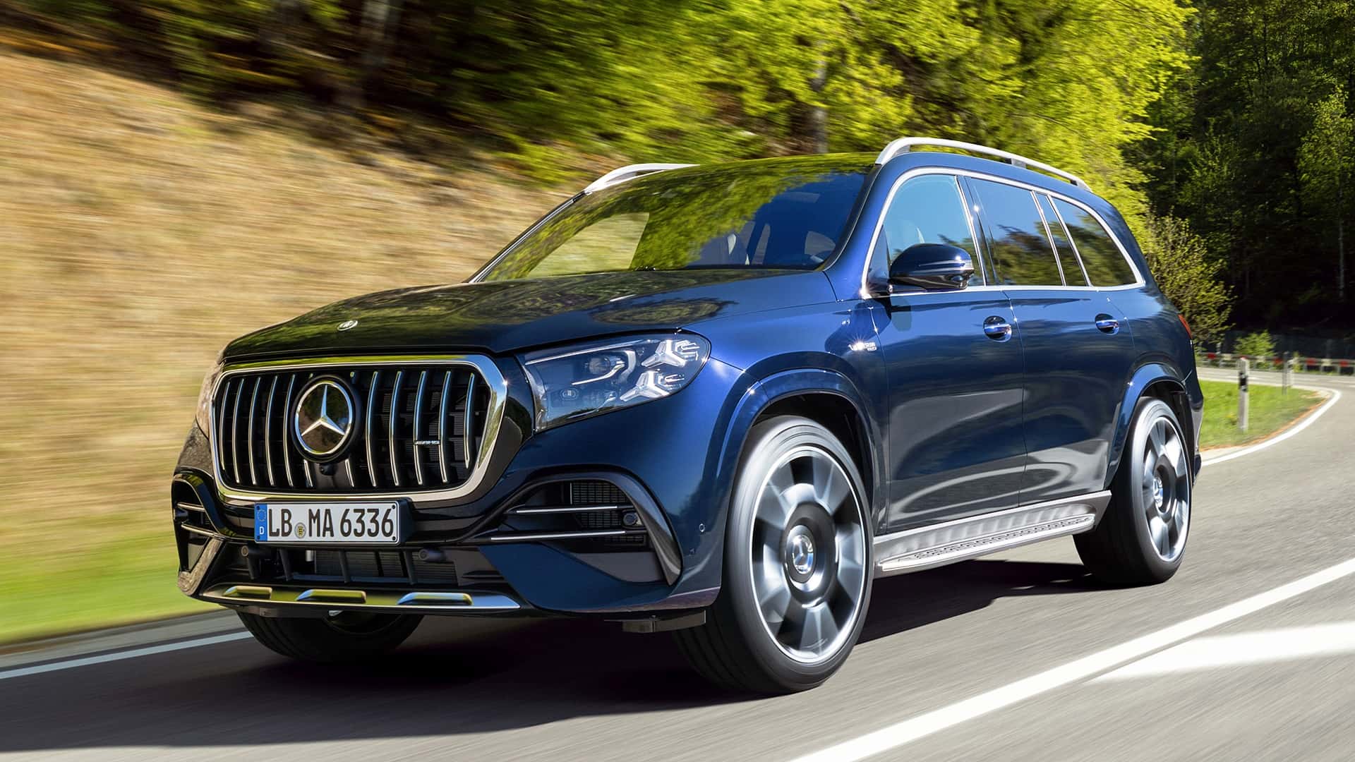 Деталь вибухної системи Mercedes-AMG GLS 63 4Matic+ 2026