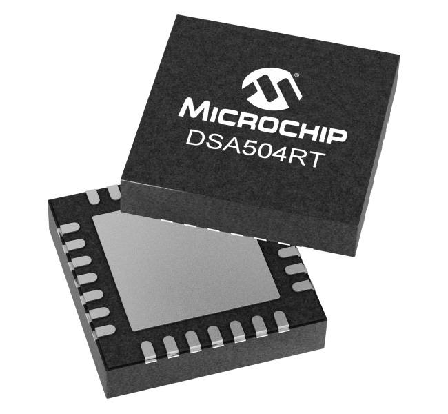 Генератор тактових сигналів DSA504RT. Фото: Microchip
