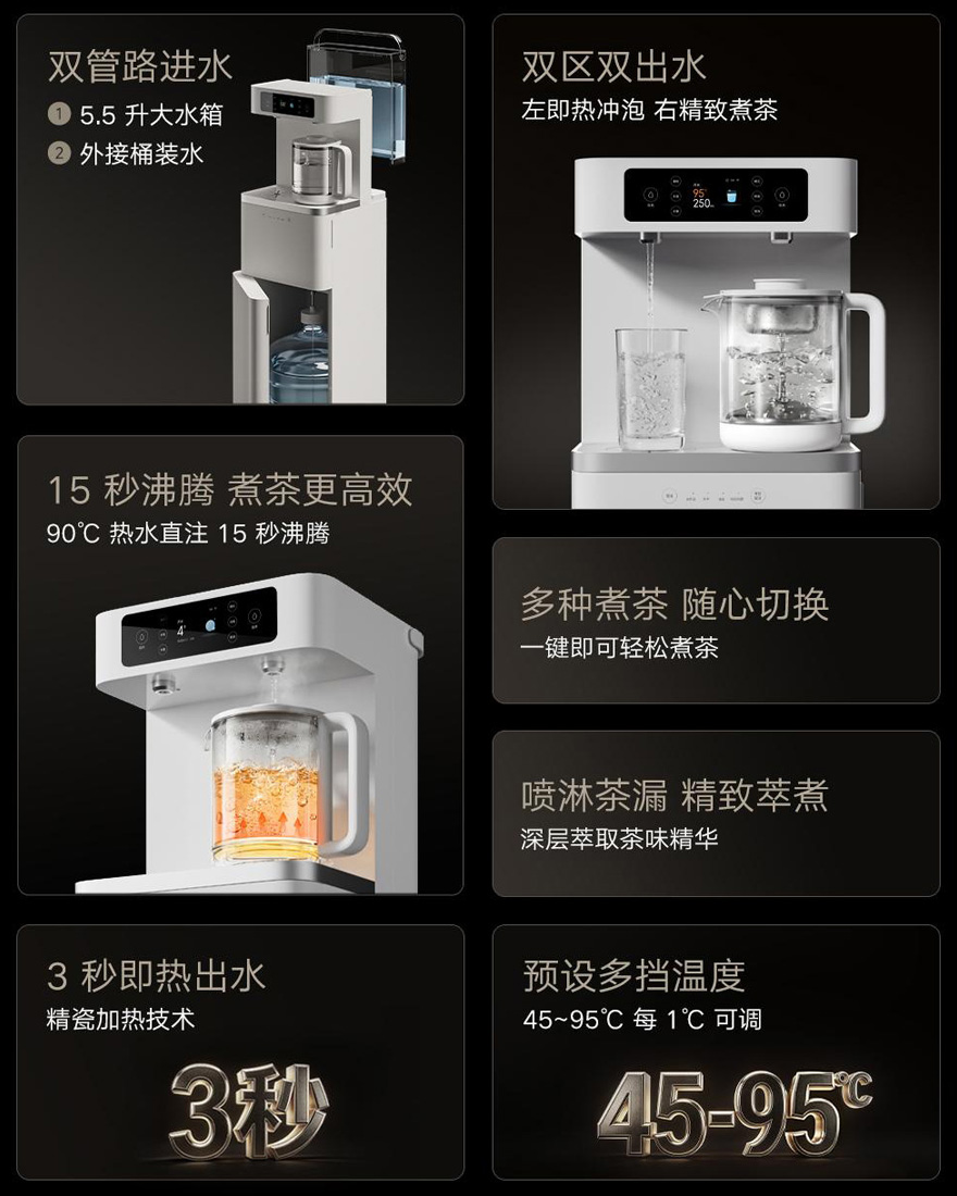 Mijia Smart Tea Bar Pro - Вид з боку