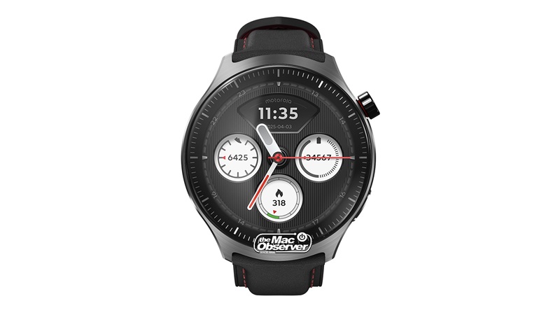 Moto Watch Ultra вид спереди 1