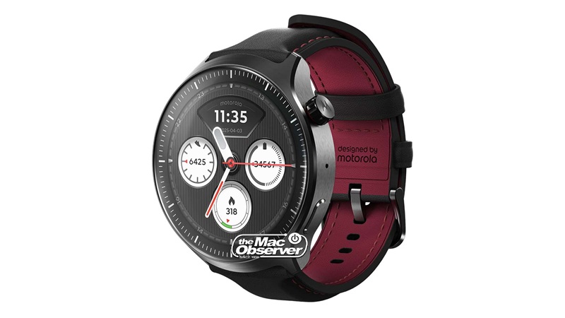 Moto Watch Ultra вид спереди 2