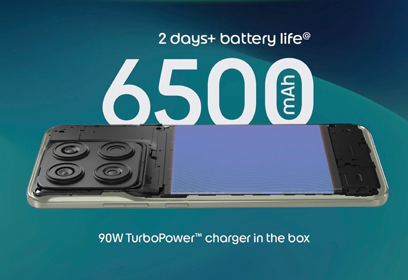 Motorola Edge 70 Pro rear view