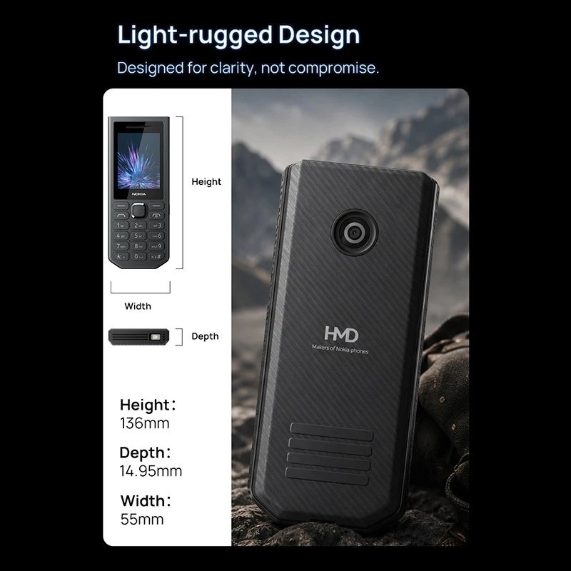 Акумулятор Nokia 300 4G Power Bank на 3700 мА/г