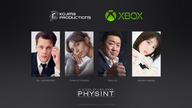 L'affiche de PHYSINT avec le slogan « The Next Cold War Begins » — Kojima Productions