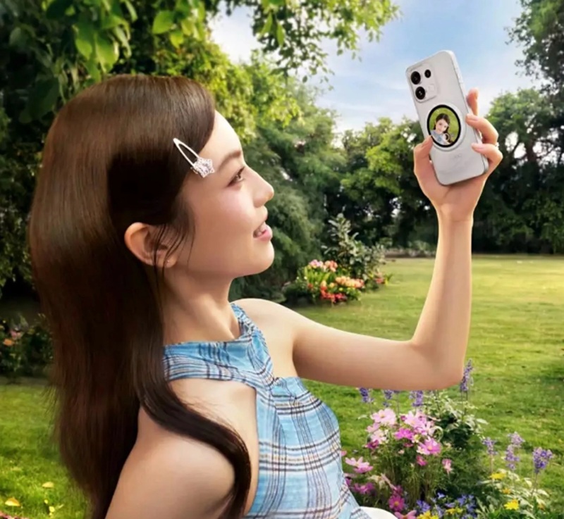 Oppo Bubble знімання селфі