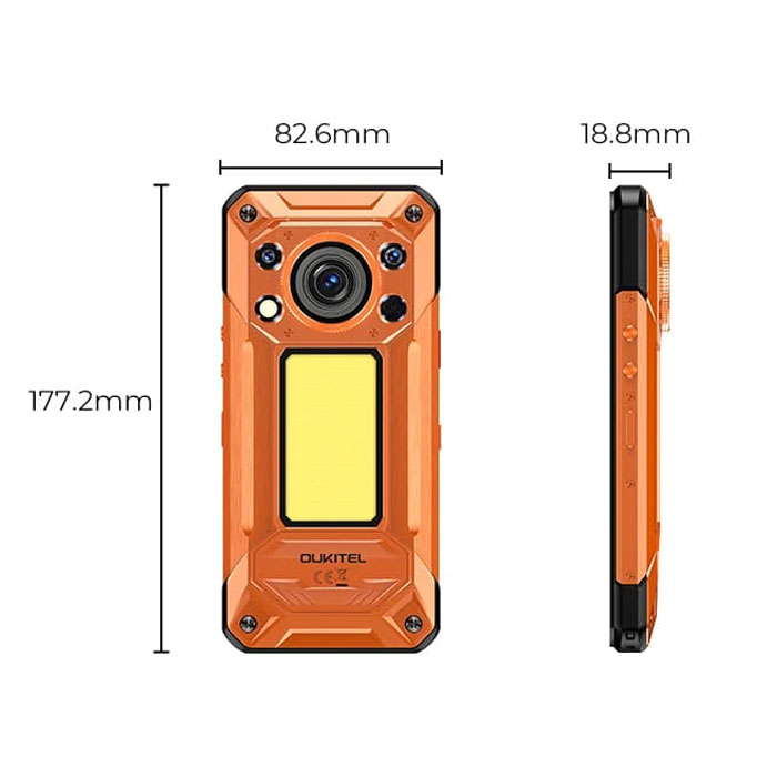 Близький вигляд Oukitel WP500 Ultra