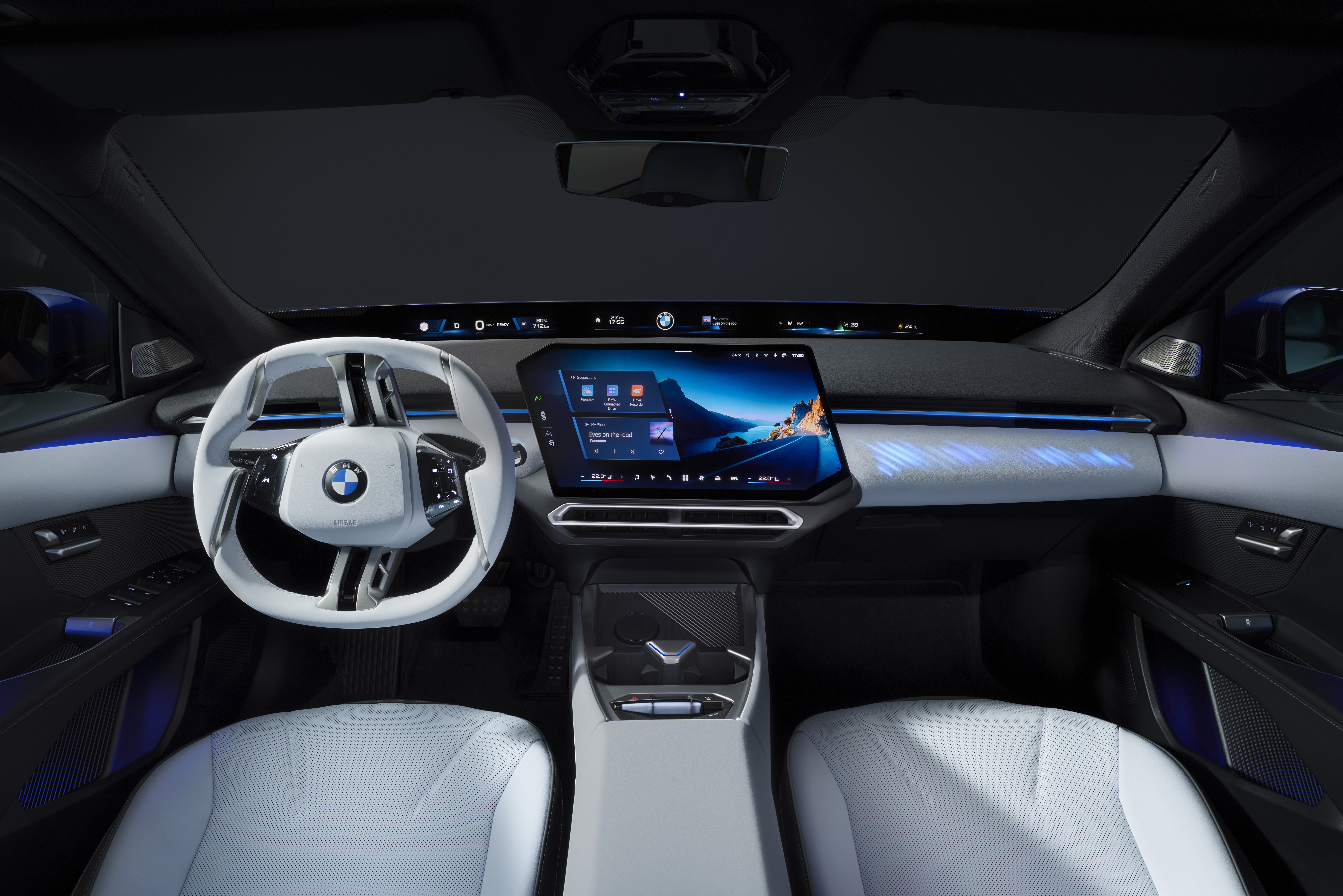 Інтер'єр BMW i3 вид ззаду