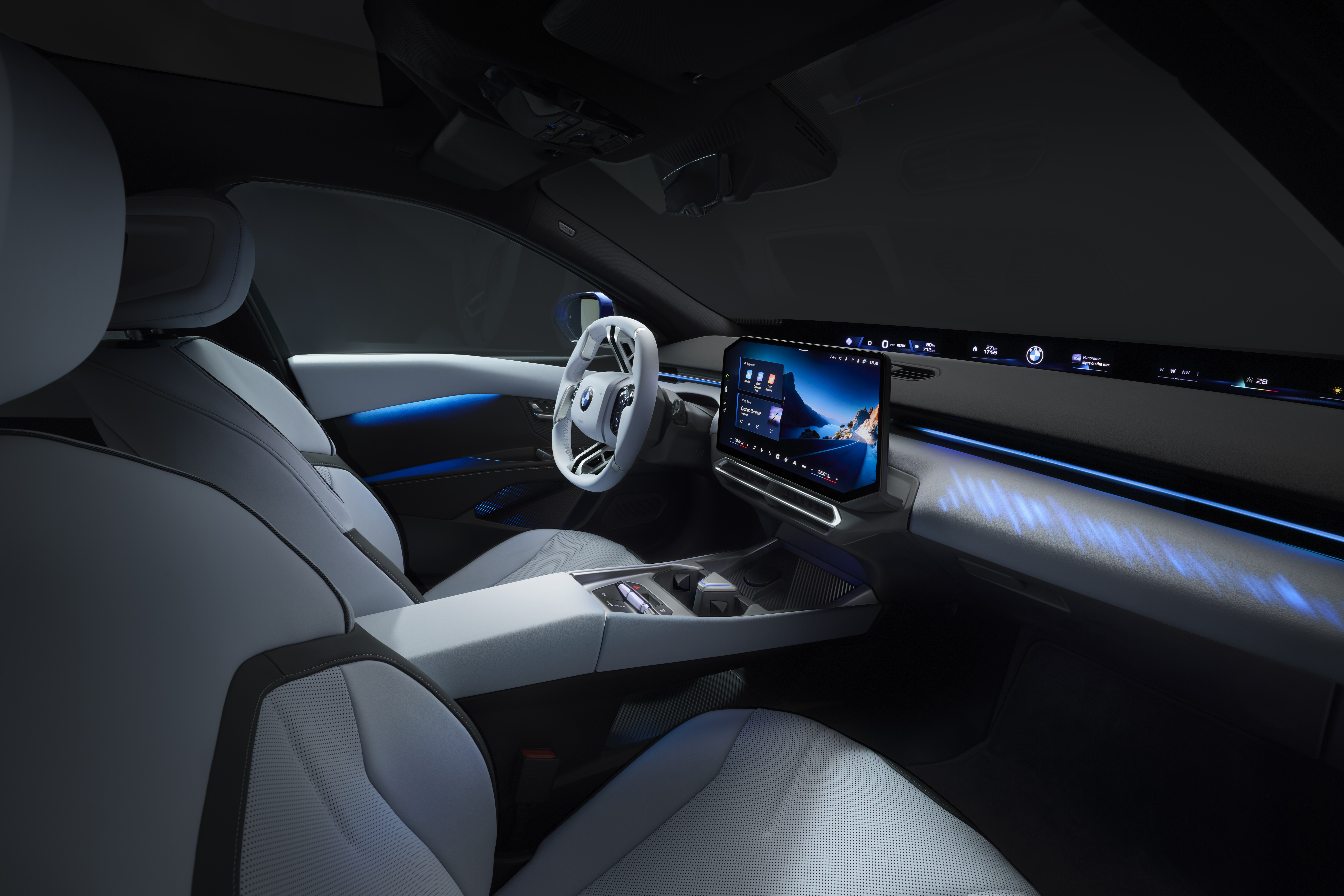 Інтер'єр BMW i3 вид спереду