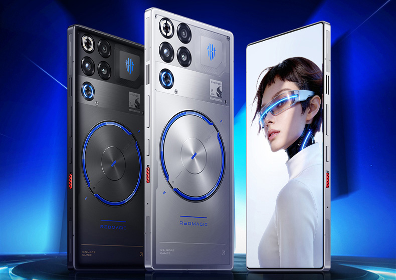 Le design gaming assumé du RedMagic 11S Pro. Illustration : Nubia