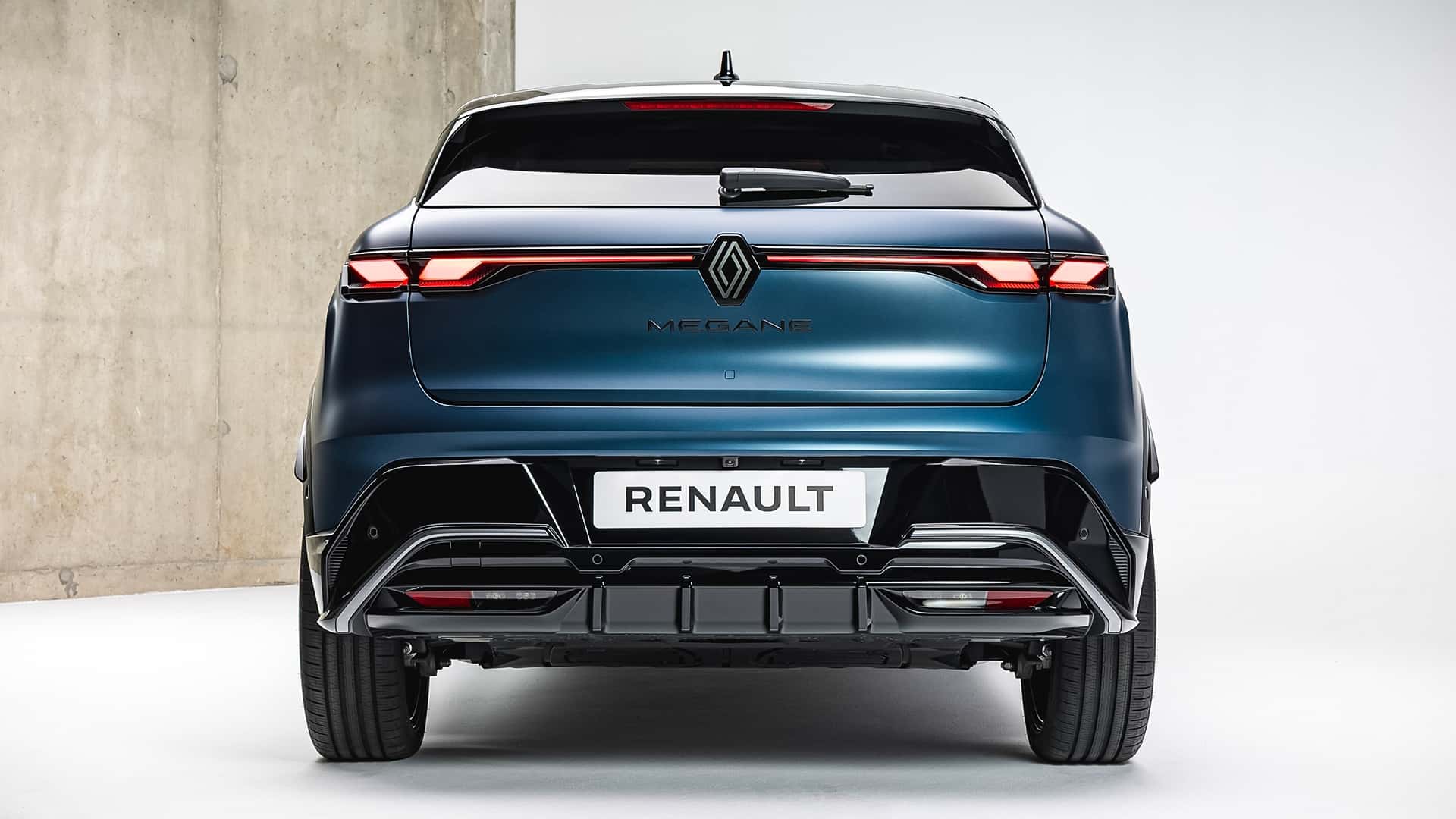 Renault Megane E-Tech Electric нова тривимірна оптика
