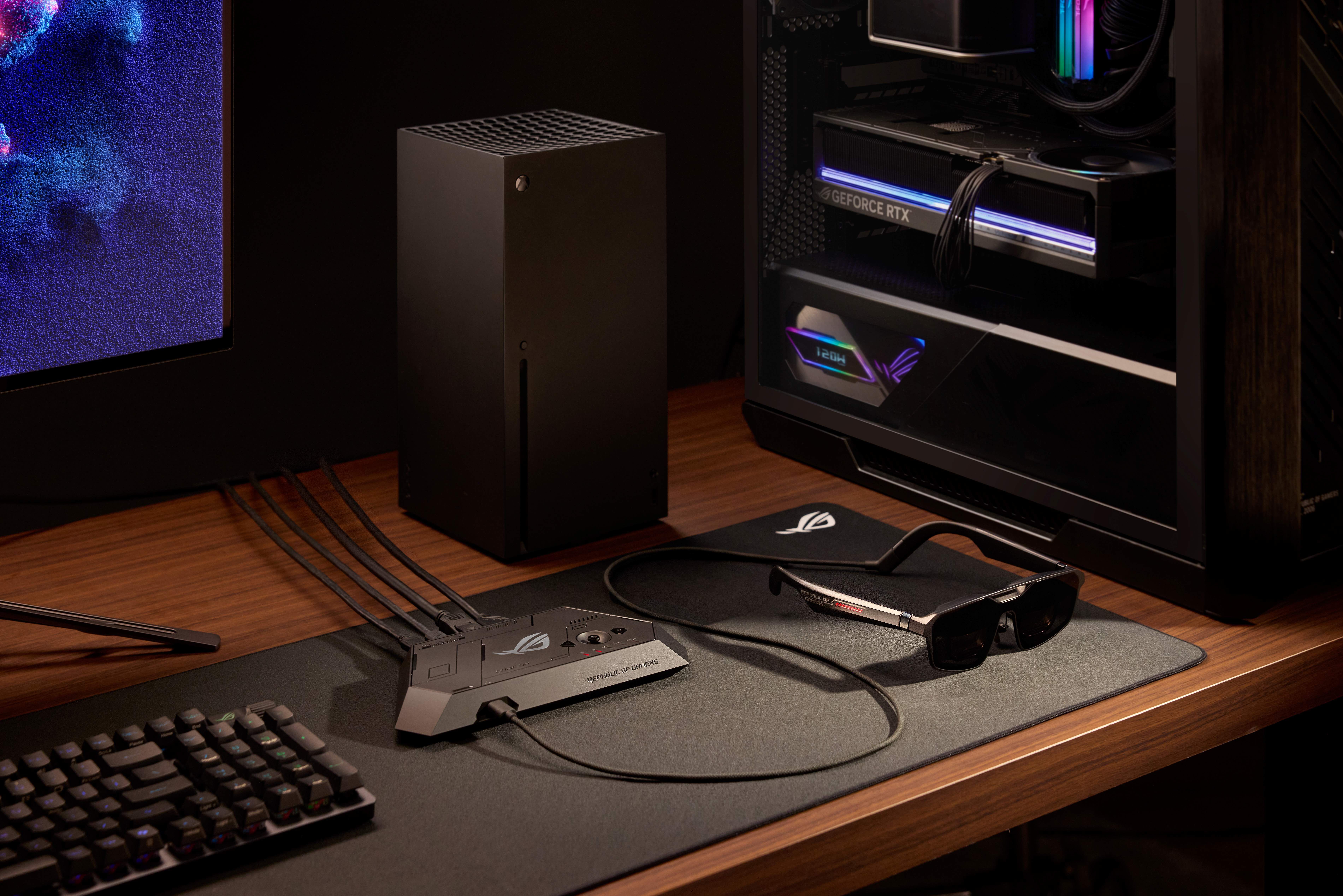 ROG XREAL R1 геймерські смартокуляри з ПК та консолями