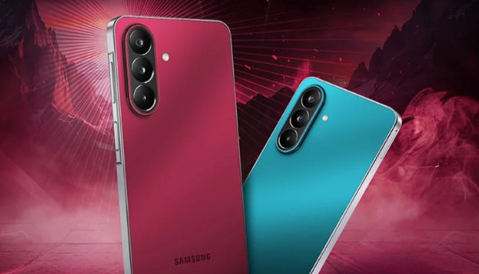 Le Galaxy M47 est disponible en deux coloris : Rogue Red et Blaze Blue.