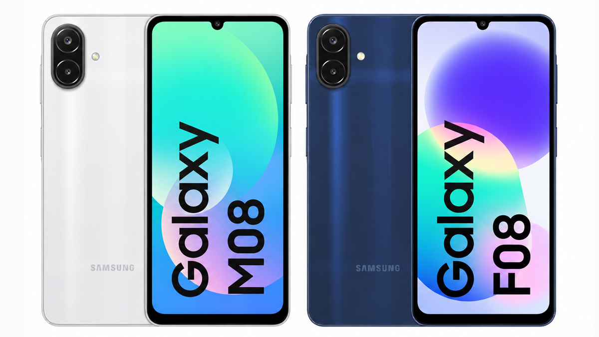 Смартфони Samsung Galaxy M08 і Galaxy F08