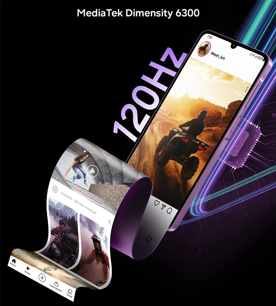 Samsung Galaxy M17e 5G екран
