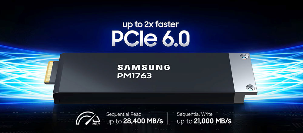 SSD Samsung PM1763 з PCIe Gen6