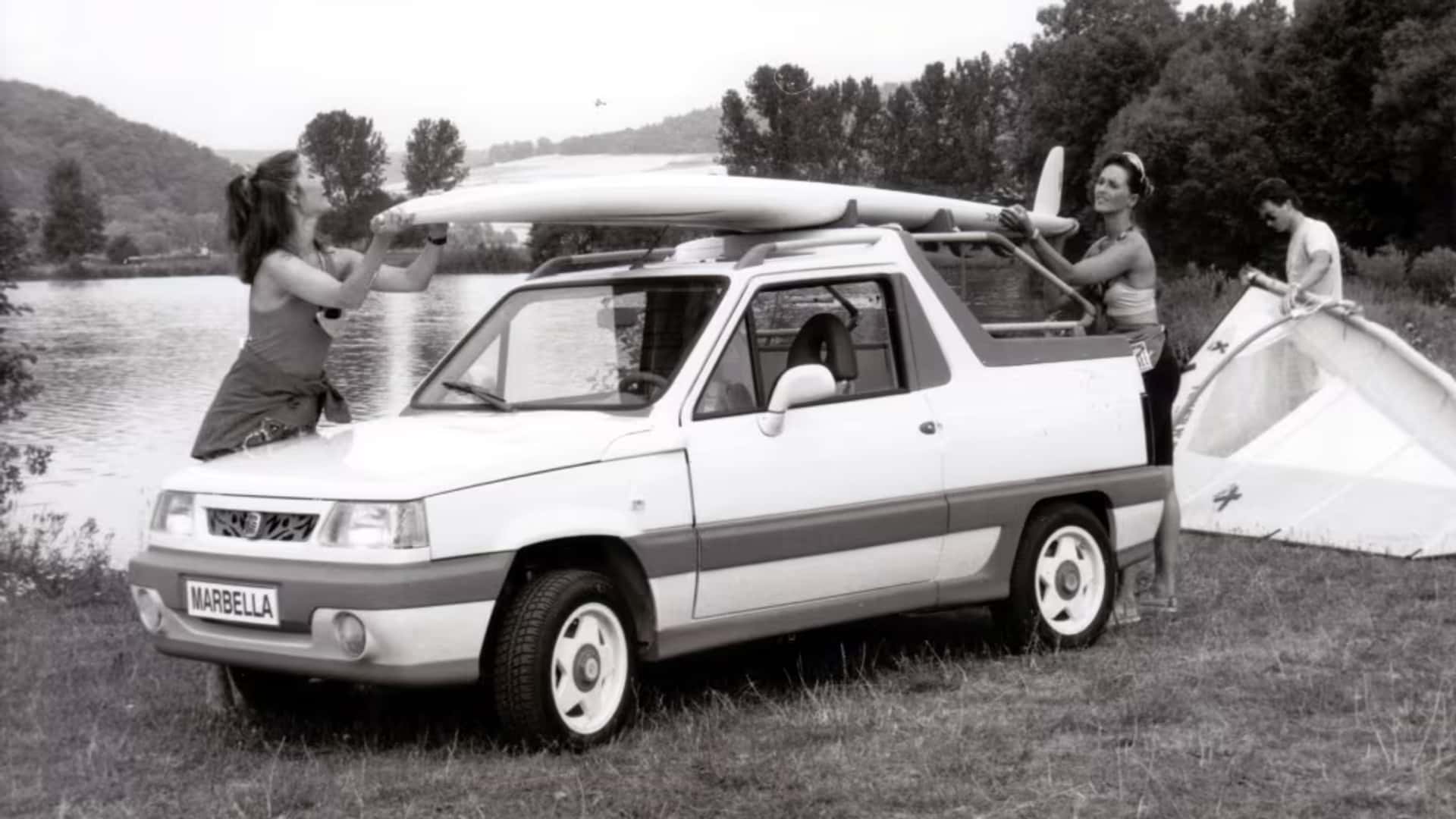 Концепт SEAT Marbella Playa на автосалоне 1991 года