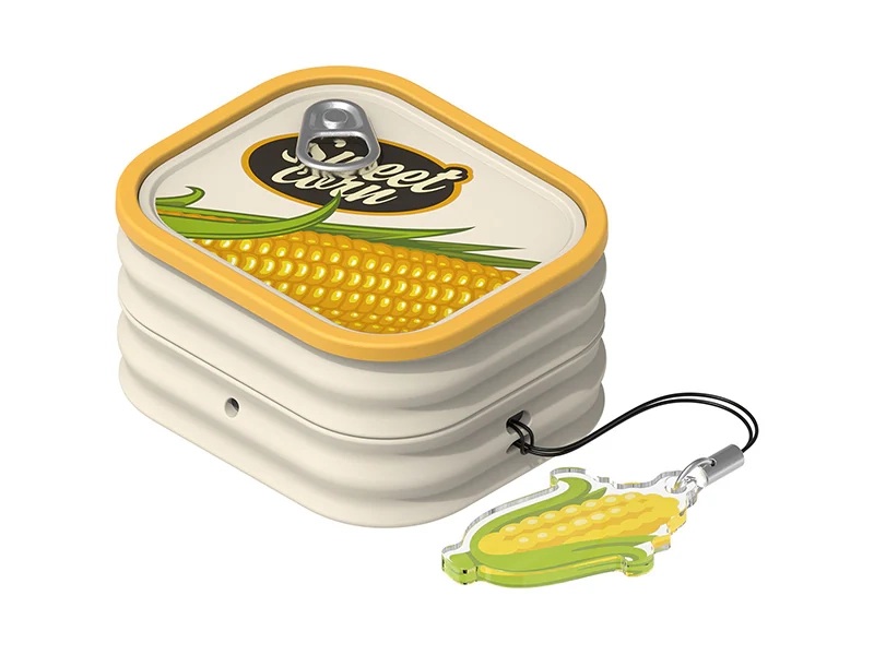 Food Can Case для Galaxy Buds 4 у стилі консервованої кукурудзи