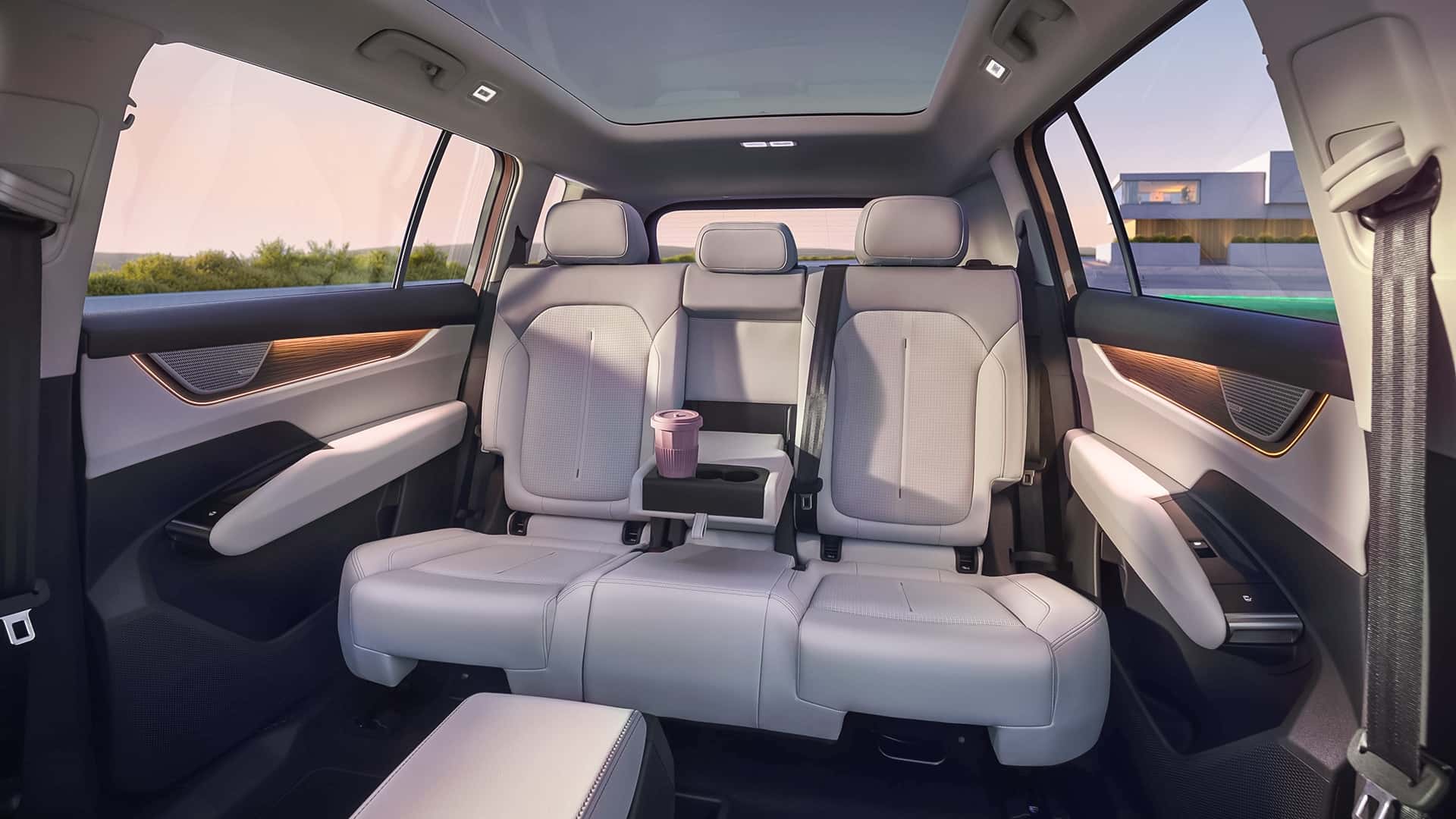 Skoda Peaq вид зверху
