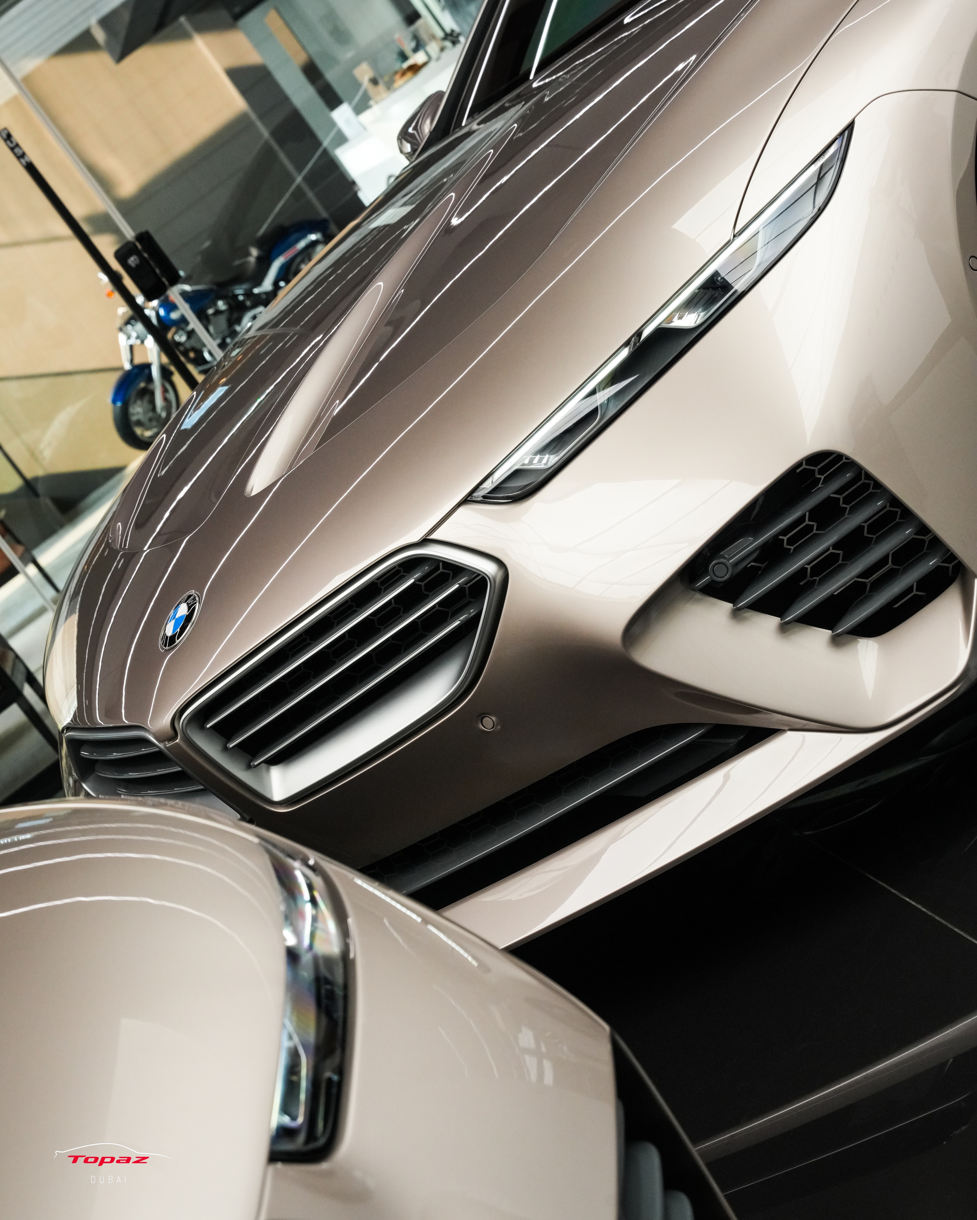 BMW Skytop в топаз детайлинг