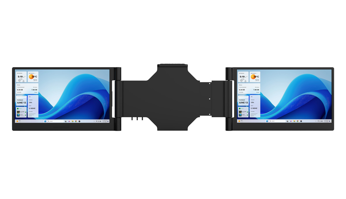 Монітор DIGI+ 14-inch Dual Extended Display справа