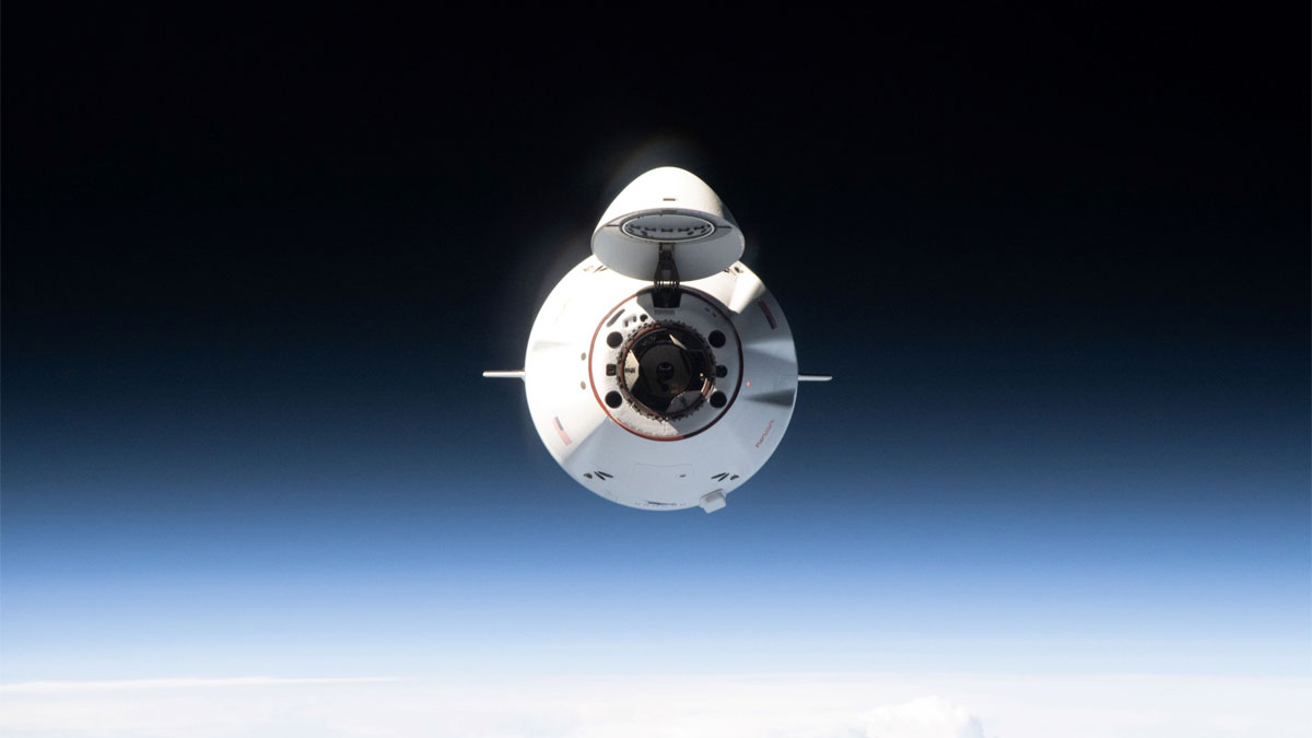 Ілюстрація SpaceX про капсулу Crew Dragon