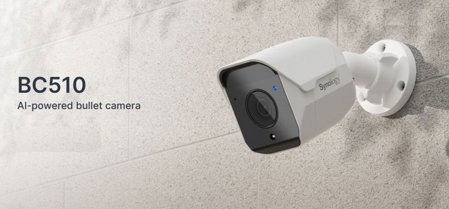 Synology BC510 bullet camera. Illustration: Synology