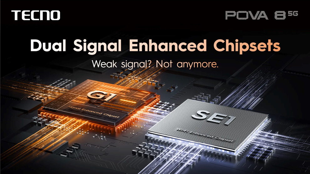 Tecno Pova 8 5G - смартфон в руці