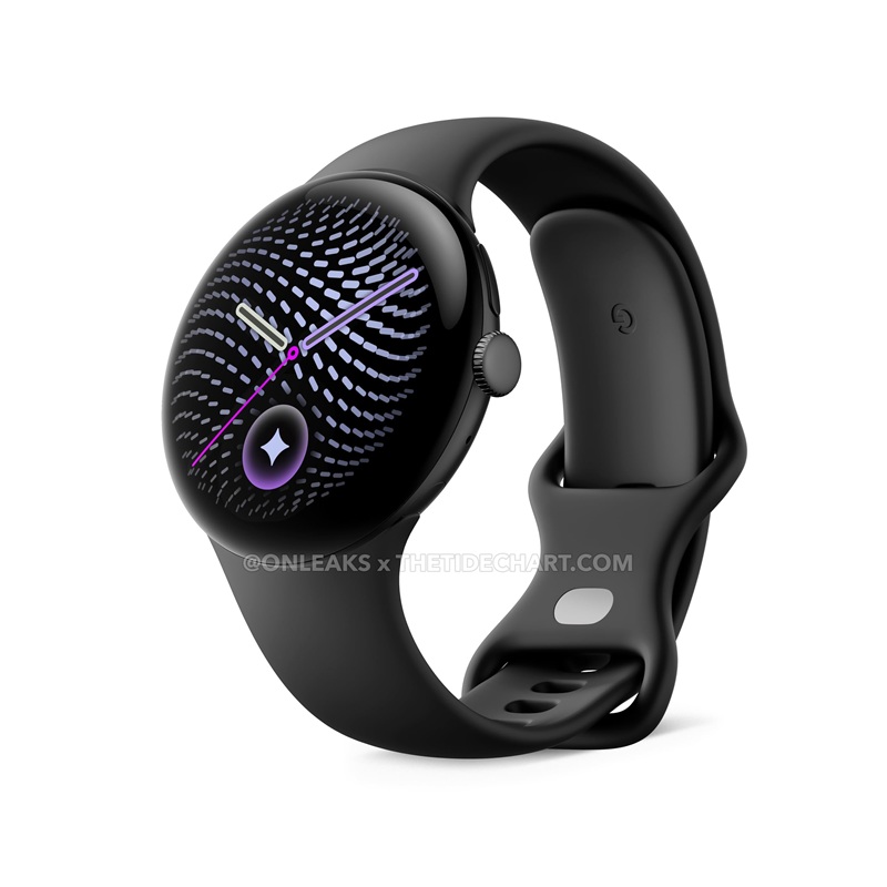 Google Pixel Watch 5 у кольорі Dark Anthracite, розмір 45 мм