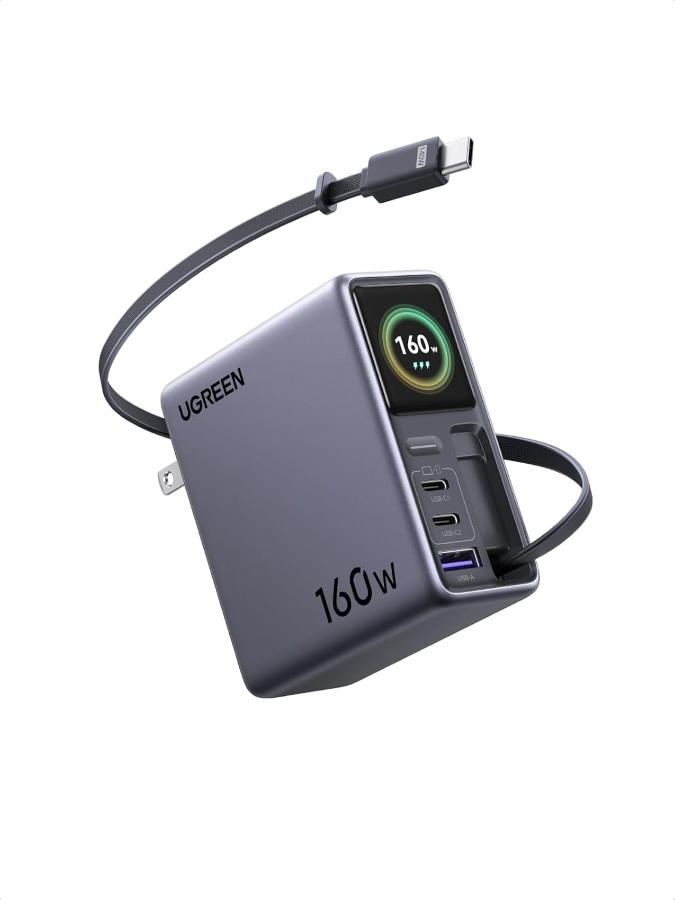 Ugreen Nexode Pro 160W внешний вид зарядного хаба