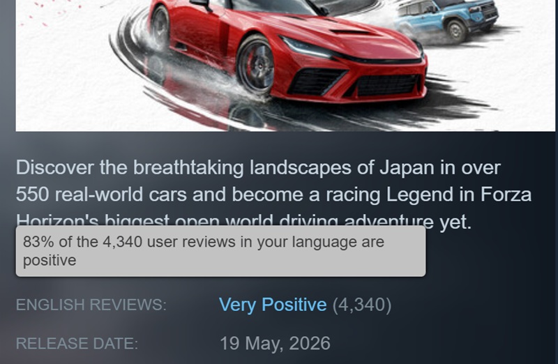 Проблеми в Forza Horizon 6