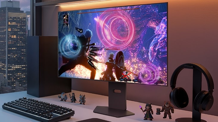 Звукова система AI Sound в LG UltraGear 32GX870B