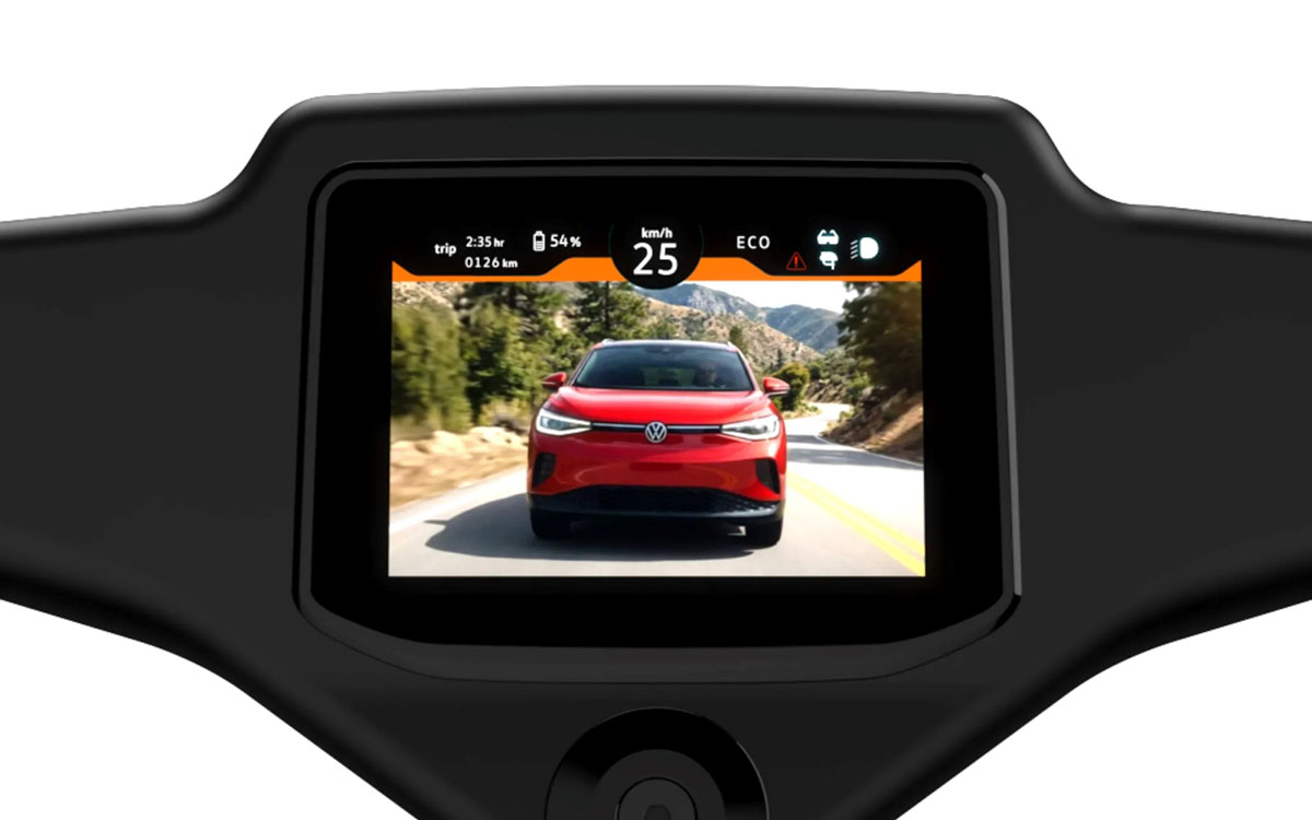 Volkswagen Crossover eBike модель 04